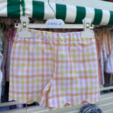 Shorts LAB cappe fantasia vichy pastello