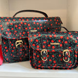 Borsa cartellina con tracolla roselline Naj-Oleari