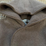 Cappottino in micro pile tortora 564102312 La Mascot