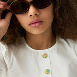 Camicetta con bottoni colorati Compania Fantastica 11418