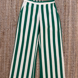 Pantaloni rigoni burro e verde Compania Fantastica 41416