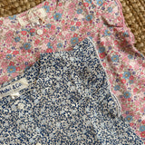 Camicetta fiorellino blu e azzurro Malvi & Co S26M021CAPR