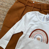 Pantalone Magil velluto tricot bruciato IN25024