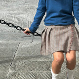 Gonna kilt pied de poule Mariella Ferrari GNE5