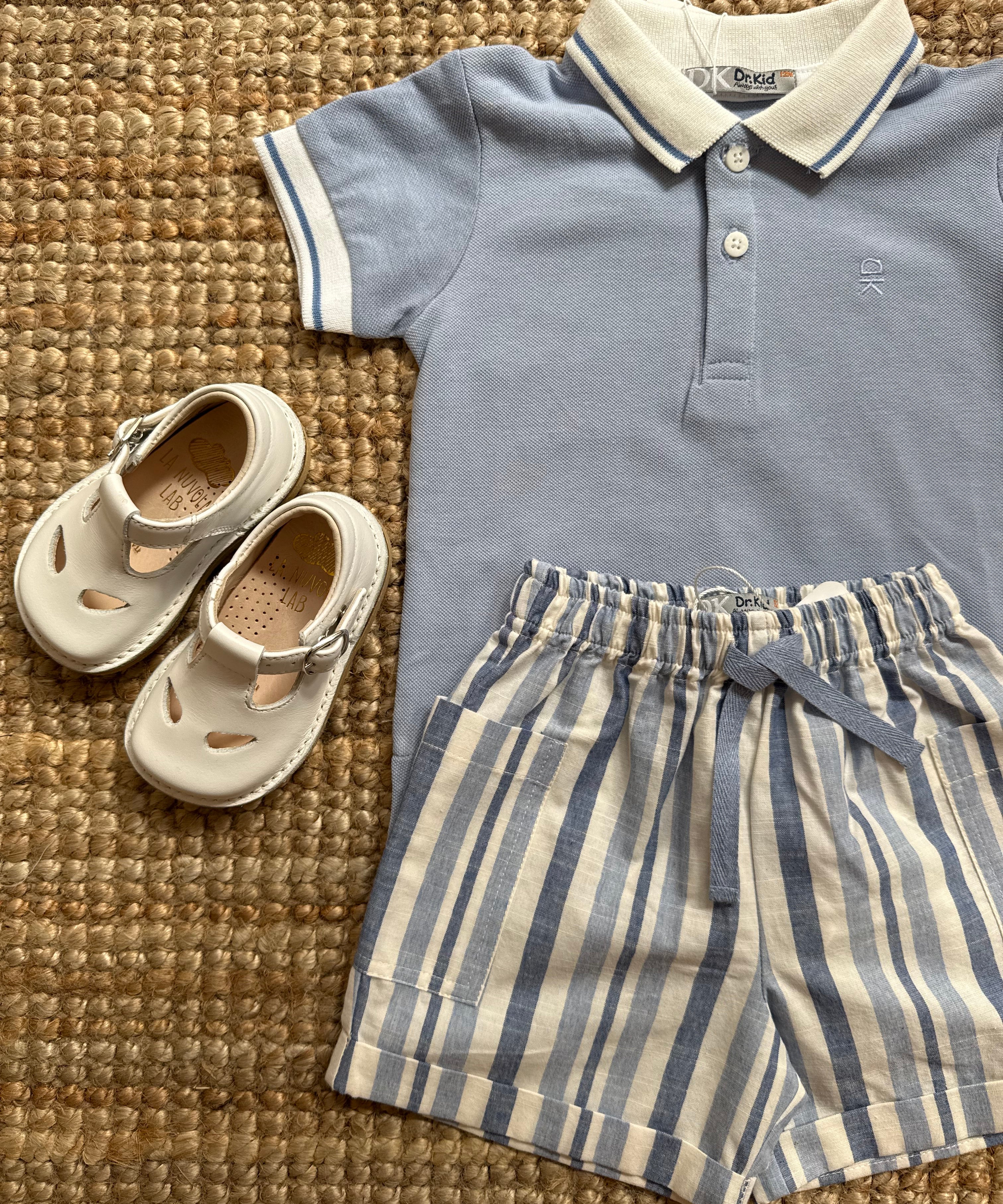 Polo azzurro DK543
