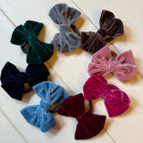 Elastico per capelli LAB fiocco in velluto