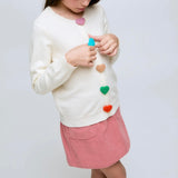 Cardigan bottoni a forma di cuore Compania Fantastica 10306