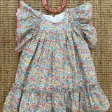 Abito fiorellino multicolor Malibu Deolinda DBV26414