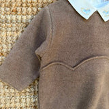 Tutina in micro pile tortora La Mascot 566502312