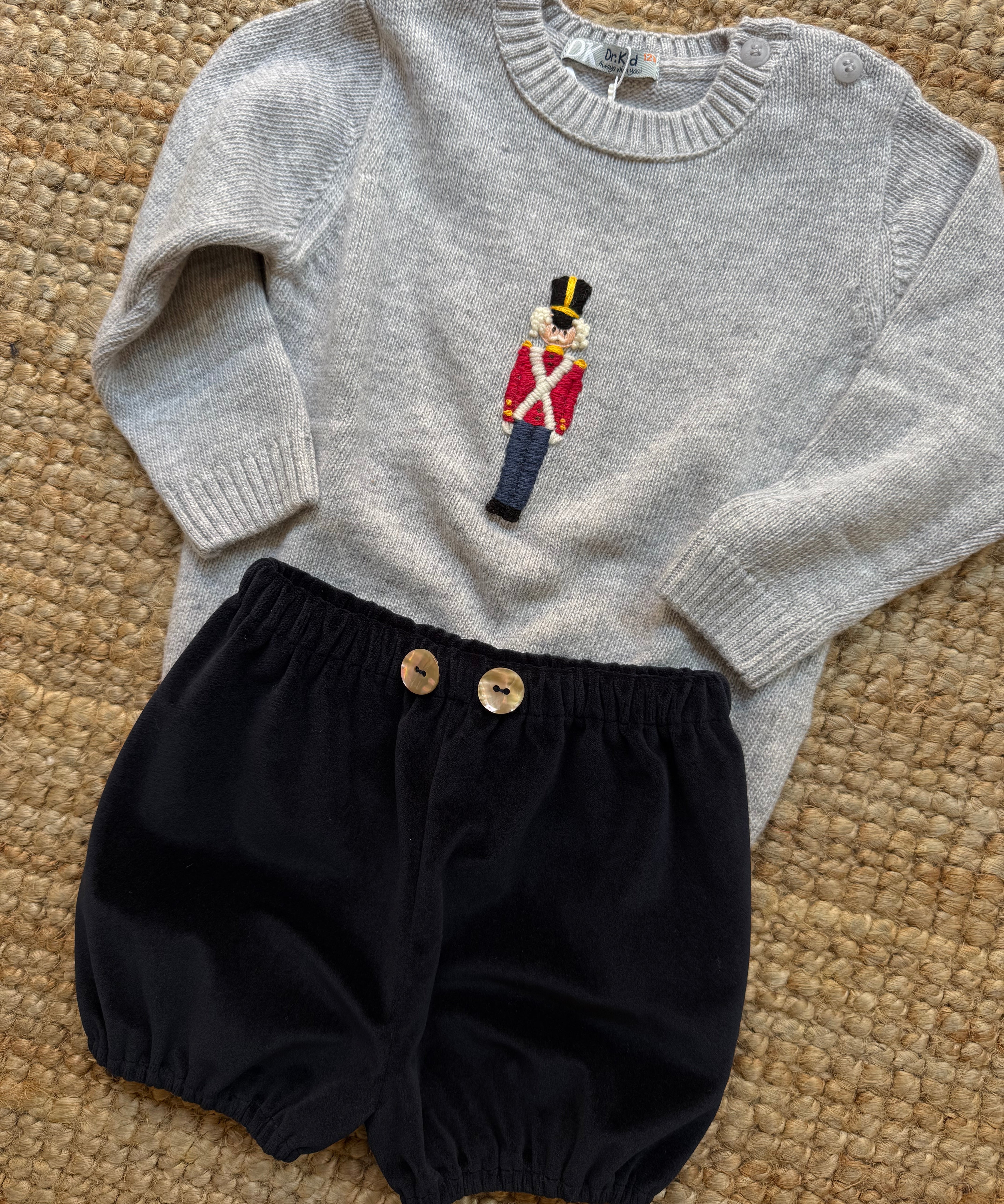 Bloomers LAB velluto liscio blu