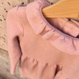 Abito Magil rosa colletto rouches IN20070