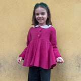 Cardigan ciliegia abbottonatura petalo La Mascot 541804312