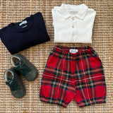 Bermuda LAB tartan con elastico