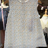 Abito ricamo smock fiorellini Pigeon 26SLES