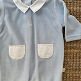Tutina in ciniglia azzurra BG52B BabyGi