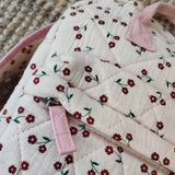 Zainetto trapuntato fantasia fiorellini G2214M