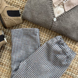 Pantalone con pences pied de poule Mariella Ferrari PTG7