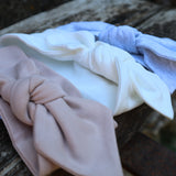 Pink crewneck cardigan newborn Mi Lucero x LA NUVOLA LAB I24064