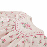 Abito newborn fiorellini con ricamo Gingersnaps IGDR1258