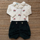 Bloomers velluto liscio verde Malvi FCCI123CUVV