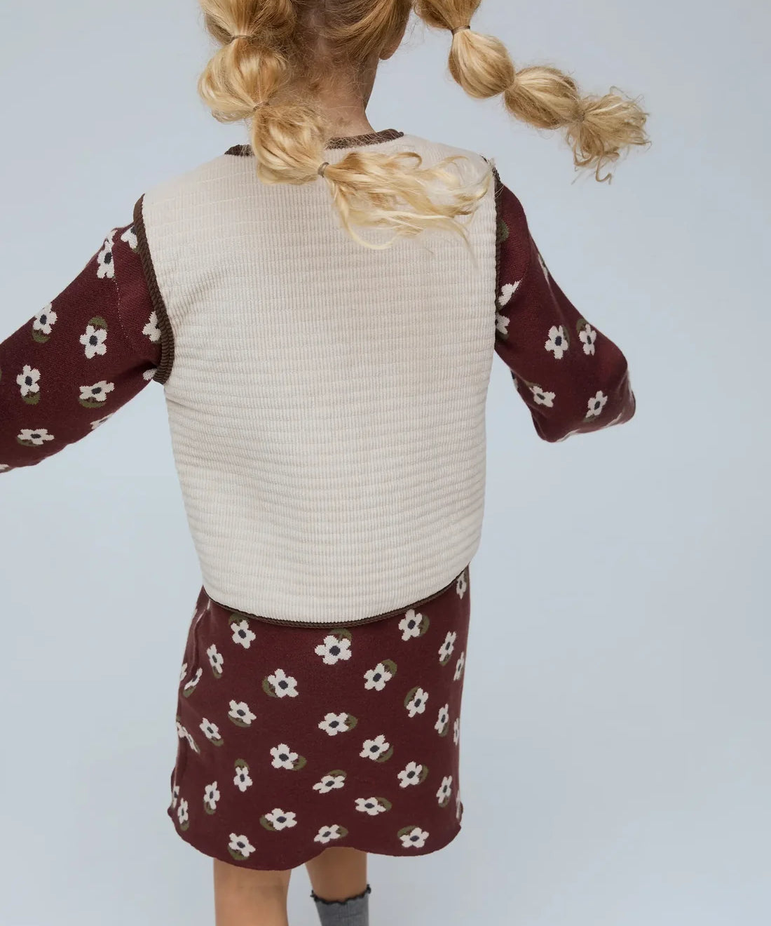 Gilet velluto ricamato 11422 Compania Fantastica