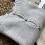 Cardigan bianco Mi Lucero x LA NUVOLA LAB I26108