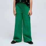 Pantalone Compania Fantastica velluto a costine verde 11416