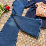 Jeans stretch mid rise skinny flaire lavaggio blu Noelia LTB