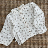 Camicetta fiorellini BK4923 Petit Indi