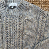 Maglione Magil trecce carta da zucchero e oro IN27040