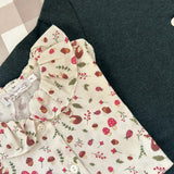 Camicia collo frill fantasia bosco La Mascot 541302000