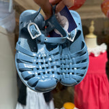 Sandali da spiaggia in gomma granchietto denim Méduse