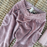 Pantalone ciniglia rosa ciclamino Tiny Soul TS740