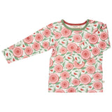 T-shirt manica lunga fiori 25TSHALA