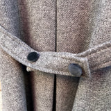 Cappotto in lana grigio I251001