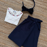 T-shirt ricamata a mano Malvi FCCM031CAJJ