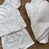 Copertina newborn bianco DK124