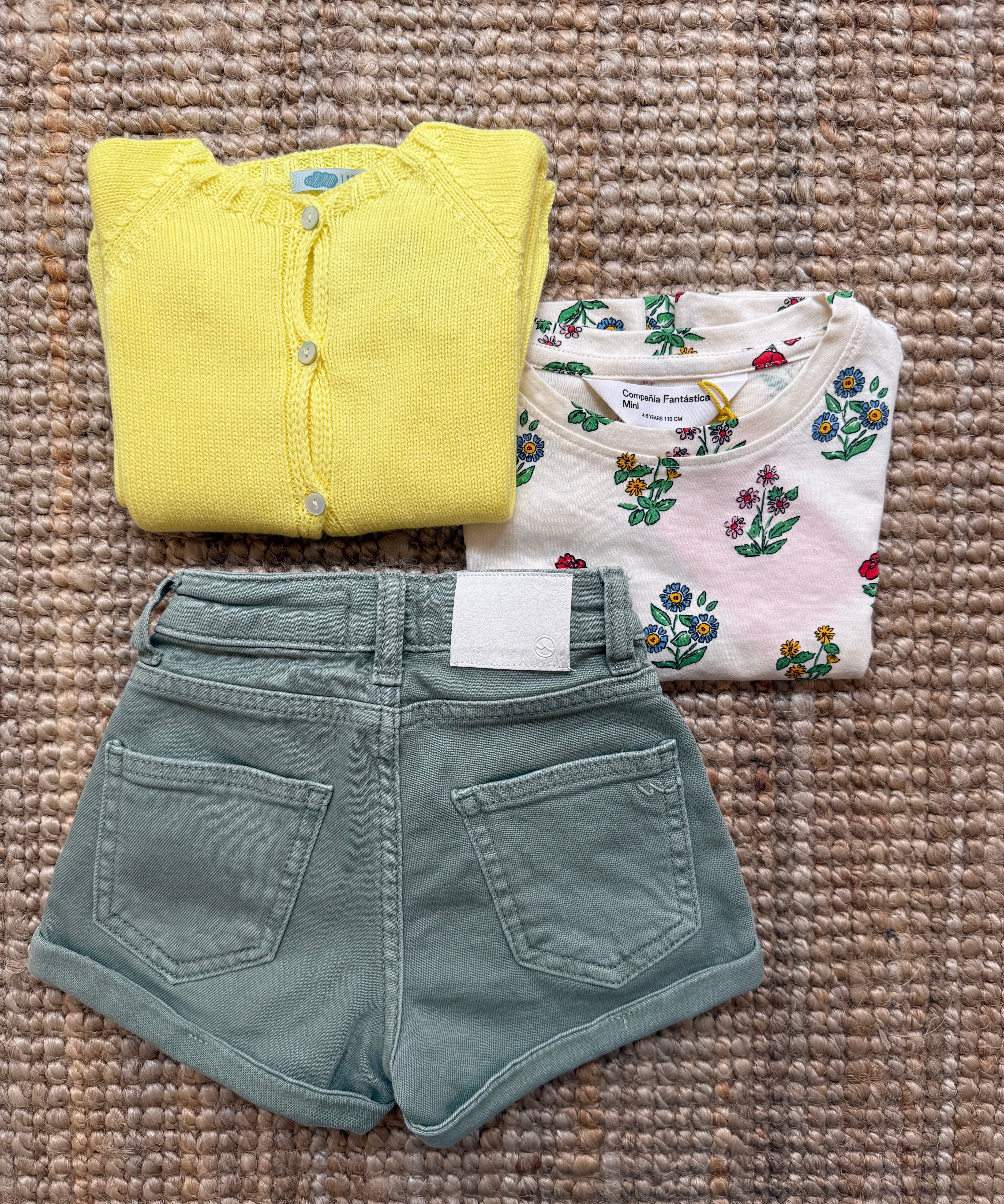 Shorts in denim oliva high rise Elida LTB