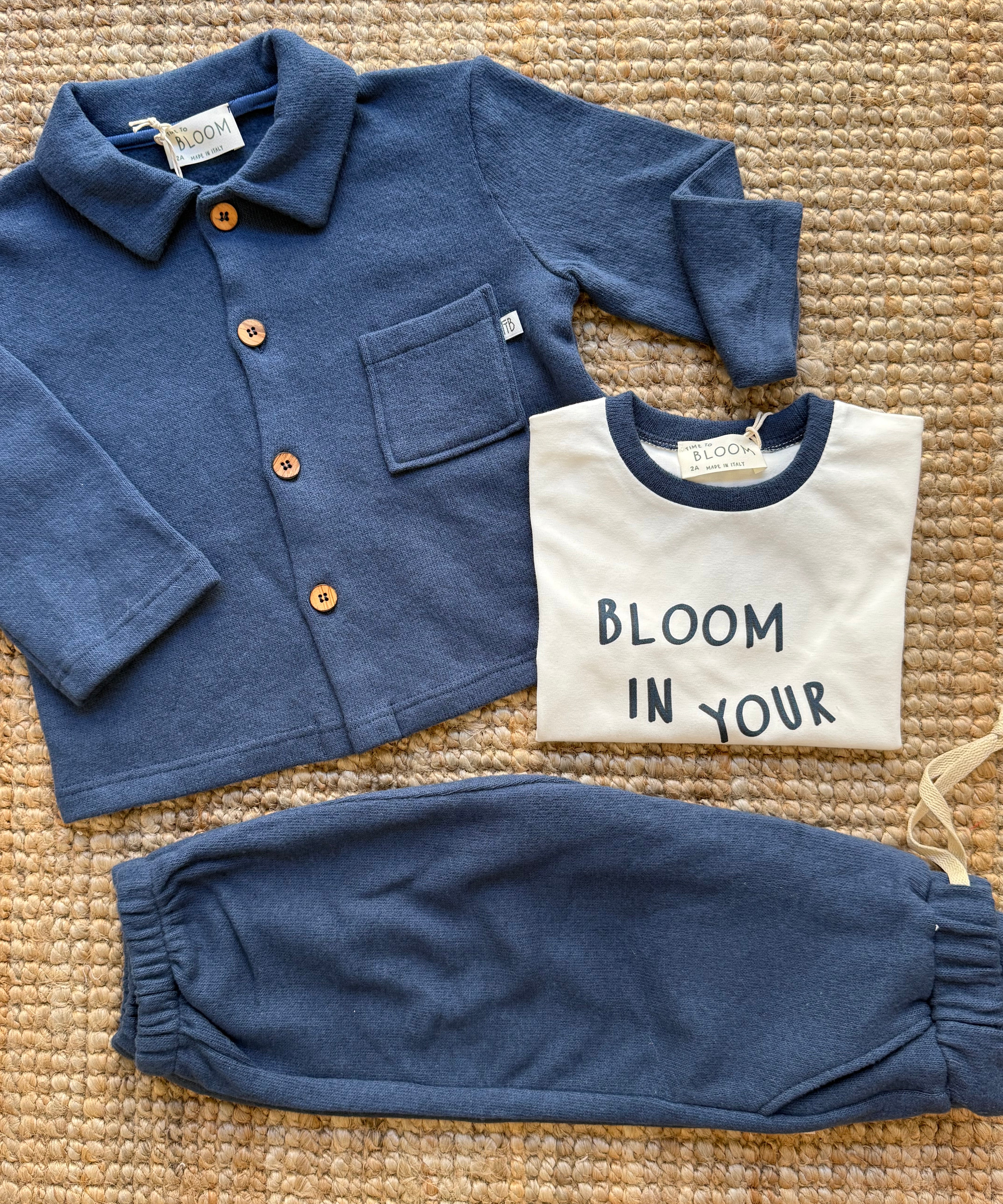 Completo avio 138318 138306 Time to Bloom