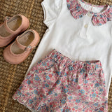 Completo newborn fiorellini Malvi & Co S26I129SHPR S26I120CAJJ