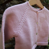 Cardigan girocollo rosa Mi Lucero x LA NUVOLA LAB I25293
