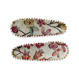 Pack 2 mollette clips Little Harriet tessuto Liberty of London
