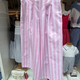 Pantalone Ginny LAB righe rosa e bianco