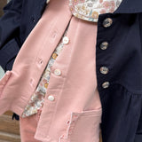 Trench blu DK382
