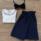 T-shirt ricamata a mano Malvi FCCM031CAJJ