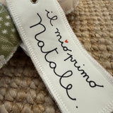 Personalizza con patch dipinta a mano il mio primo Natale