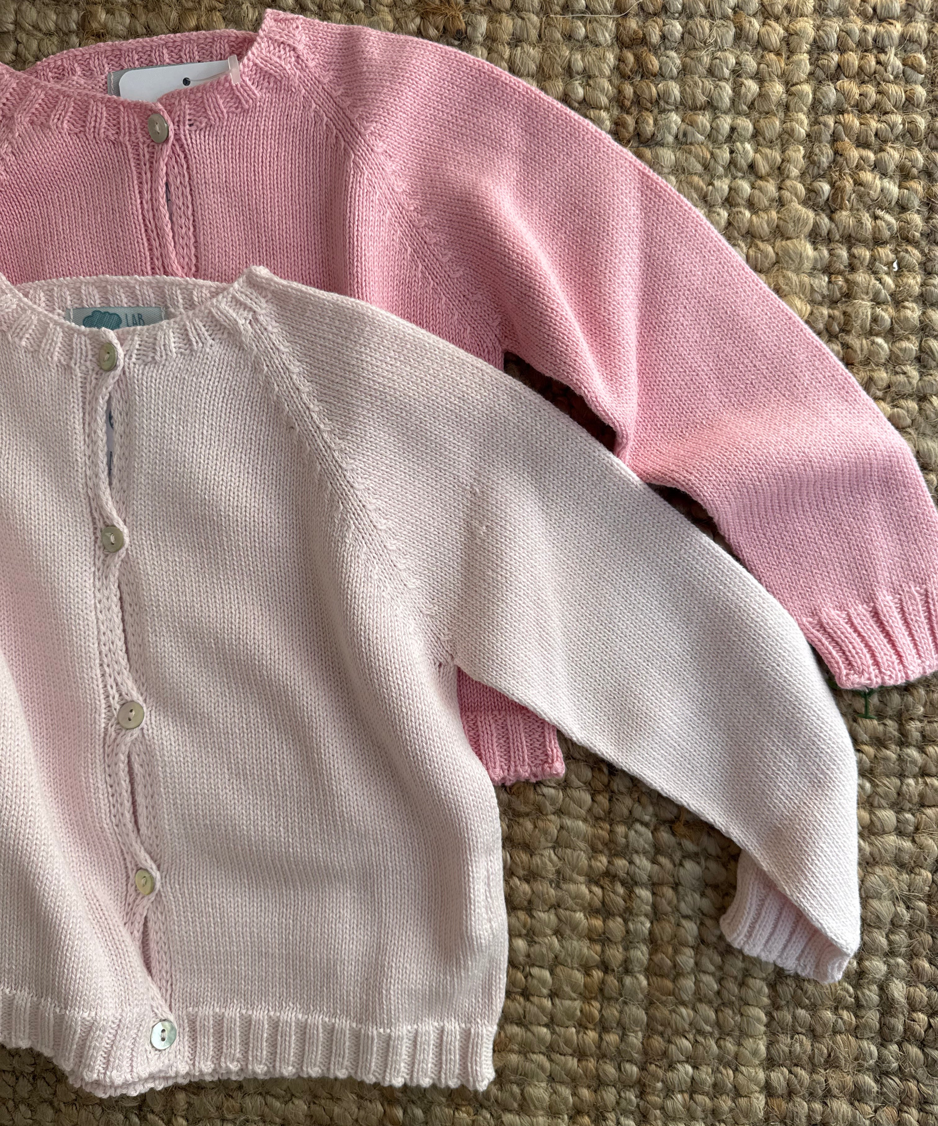 Cardigan rosa intenso Mi Lucero x LA NUVOLA LAB I26107
