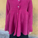 Cardigan ciliegia abbottonatura petalo La Mascot 541804312