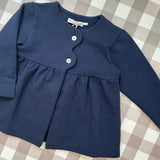 Cardigan in felpa blu La Mascot 541805047