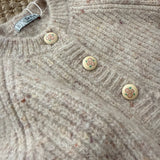 Cardigan mélange base sabbia DK314 DrKid
